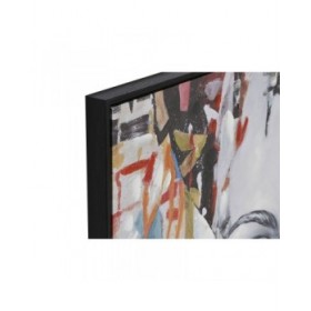 Quadro Home ESPRIT Astratto Moderno 100 x 3,5 x 100 cm (2 Unità)