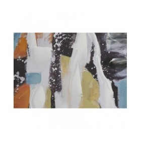 Quadro Home ESPRIT Astratto Moderno 100 x 3,5 x 100 cm (2 Unità)