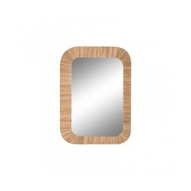 Specchio da parete Home ESPRIT Marrone Naturale Coloniale 70 x 3 x 100 cm