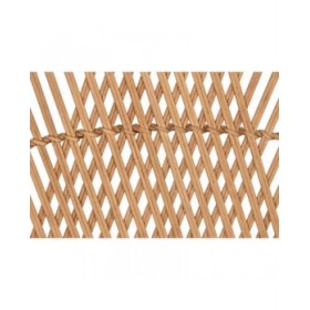 Testiera del Letto Home ESPRIT Marrone Chiaro Bambù Fibra 150 x 2 x 80 cm