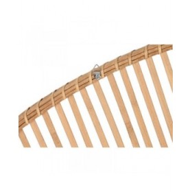 Testiera del Letto Home ESPRIT Marrone Chiaro Bambù Fibra 150 x 2 x 80 cm