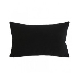 Cuscino Home ESPRIT Nero Dorato 50 x 10 x 30 cm