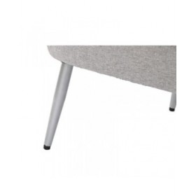 Poltrona Home ESPRIT Grigio Argentato 71 x 68 x 81 cm