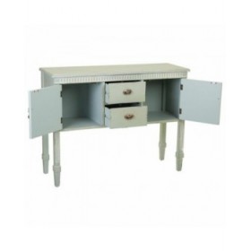 Credenza Alexandra House Living Verde Rattan Legno di abete 82 x 36 x 108 cm