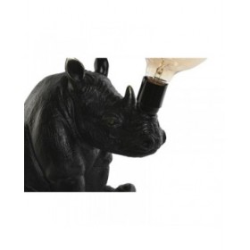 Lampada da tavolo Home ESPRIT Nero Resina 50 W 220 V 35 x 21,7 x 29 cm
