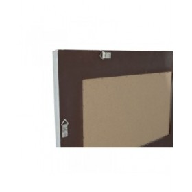 Specchio da parete Home ESPRIT Bianco Grigio Naturale 150 x 5 x 90 cm