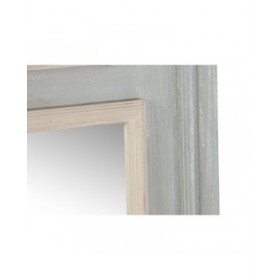 Specchio da parete Home ESPRIT Bianco Grigio Naturale 150 x 5 x 90 cm