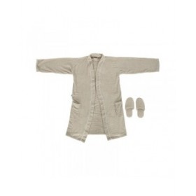 Accappatoio Home ESPRIT Beige Cotone Uomo
