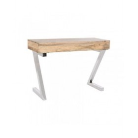 Ingresso con Cassetti Home ESPRIT Marrone Argentato Marrone Chiaro 110 x 40 x 76 cm 110 x 41,5 x 76 cm (3 Pezzi)