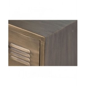 Cassettiera Home ESPRIT Dorato Metallo Loft 78 x 34 x 70 cm