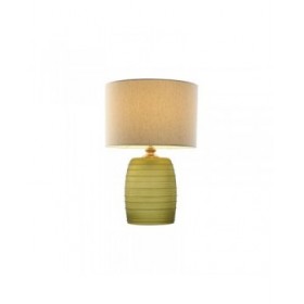 Lampada da tavolo Home ESPRIT Verde Beige Dorato Cristallo 50 W 220 V 38 x 38 x 57 cm