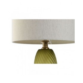 Lampada da tavolo Home ESPRIT Verde Beige Dorato Cristallo 50 W 220 V 36 x 36 x 61 cm