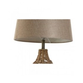 Lampada da tavolo Home ESPRIT Marrone Beige Dorato Naturale 50 W 220 V 33 x 33 x 60 cm