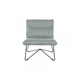 Poltrona Home ESPRIT Nero Verde Metallo 66 x 78 x 75 cm