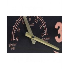Orologio da Parete Home ESPRIT Grigio Rame Dorato Grigio scuro PVC Metallo Eliche 118 x 24 x 134 cm