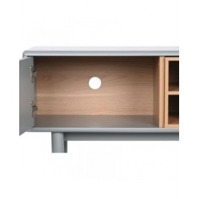 Mobile TV Home ESPRIT Azzurro Grigio polipropilene Legno MDF 140 x 40 x 55 cm