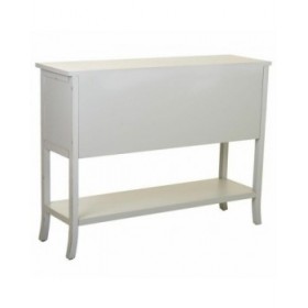 Credenza Alexandra House Living Grigio Vetro Legno di abete 37 x 91 x 121 cm