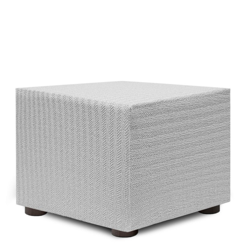 Cover per puff Eysa JAZ Bianco 65 x 65 x 65 cm