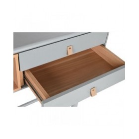 Ingresso Home ESPRIT Azzurro Grigio 120 x 35 x 90 cm