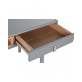 Scrivania Home ESPRIT Azzurro Grigio Legno MDF 120 x 60 x 75 cm