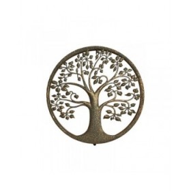 Lampada da Parete Home ESPRIT Dorato Metallo 50 W Albero 220 V 50 x 13 x 50 cm