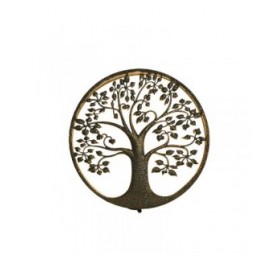Lampada da Parete Home ESPRIT Dorato Metallo 50 W Albero 220 V 50 x 13 x 50 cm