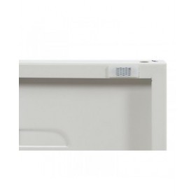 Comodino Home ESPRIT Bianco Metallo 35 x 35 x 51 cm