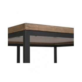 Tavolino da Caffè Home ESPRIT Legno Metallo 120 x 120 x 45 cm