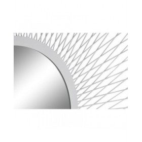 Specchio da parete Home ESPRIT Bianco Città 90 x 2 x 90 cm
