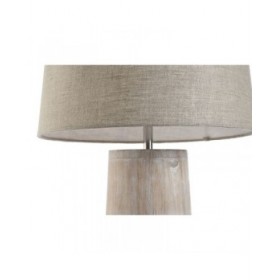 Lampada da tavolo Home ESPRIT Naturale Legno di mango 50 W 220 V 35 x 35 x 69 cm