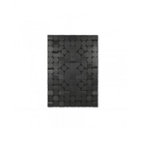 Decorazione da Parete Home ESPRIT Nero Astratto Moderno 81 x 3,8 x 117 cm