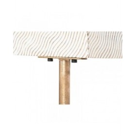 Tavolino da Caffè Home ESPRIT Ferro Legno di mango 120 x 60 x 57 cm