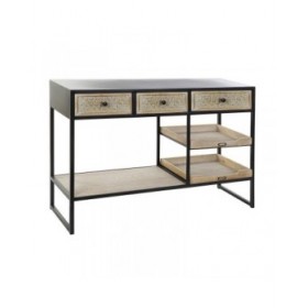 Ingresso Home ESPRIT Marrone Nero 120 x 38 x 80 cm