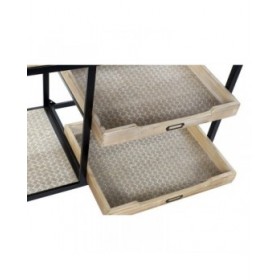 Ingresso Home ESPRIT Marrone Nero 120 x 38 x 80 cm