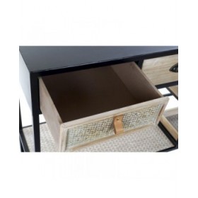 Ingresso Home ESPRIT Marrone Nero 120 x 38 x 80 cm