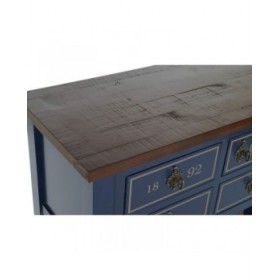 Ingresso Home ESPRIT Marrone Blu Marino 103 x 35 x 80 cm