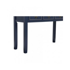 Ingresso Home ESPRIT Marrone Blu Marino 103 x 35 x 80 cm