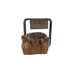 Kit di attrezzi per il giardinaggio Home ESPRIT Marrone Poliestere Alluminio 7 Pezzi