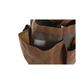 Contenitore degli attrezzi Home ESPRIT Borsa Giardino Marrone 47 x 18 x 27 cm