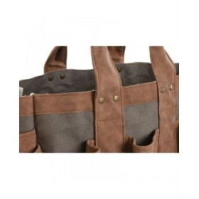 Contenitore degli attrezzi Home ESPRIT Borsa Giardino Marrone 47 x 18 x 27 cm
