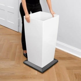 Vaso Autoirrigante Lechuza Rosso 39,5 x 39,5 x 75,5 cm polipropilene Plastica Rettangolare
