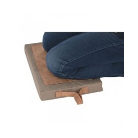 Cuscino da pavimento Home ESPRIT Marrone Cotone Poliestere 40 x 25 x 4 cm