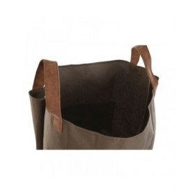 Sacchetto di rifiuti da giardino Home ESPRIT Marrone polialgodon Cotone 40 x 40 x 60 cm