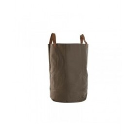 Sacchetto di rifiuti da giardino Home ESPRIT Marrone polialgodon Cotone 40 x 40 x 60 cm