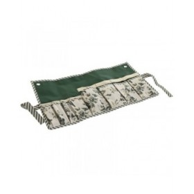 Contenitore degli attrezzi Home ESPRIT Giardino Fascia Bianco Verde 54 x 29 x 6 cm