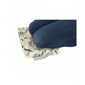 Cuscino da pavimento Home ESPRIT Verde Beige Cotone Poliestere 40 x 25 x 4 cm