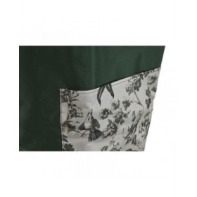 Sacchetto di rifiuti da giardino Home ESPRIT Bianco Verde Cotone 40 x 40 x 60 cm