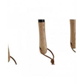 Kit di attrezzi per il giardinaggio Home ESPRIT 3 Pezzi Marrone Nero Acciaio