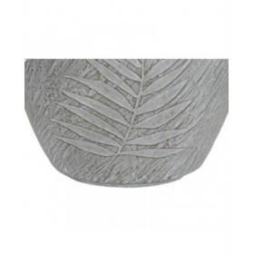 Set di vasi da fiori Home ESPRIT Grigio chiaro Fibra di Vetro Magnesio 44 x 44,5 x 43 cm (4 Unità)