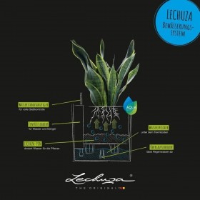 Vaso Lechuza 50 x 50 x 50 cm Plastica